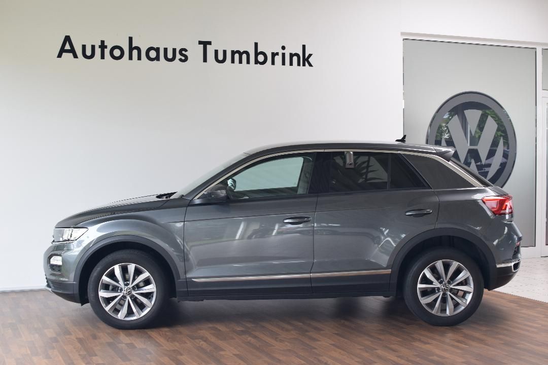 Volkswagen T-Roc 2021 г. Серый, пробег 40100 км