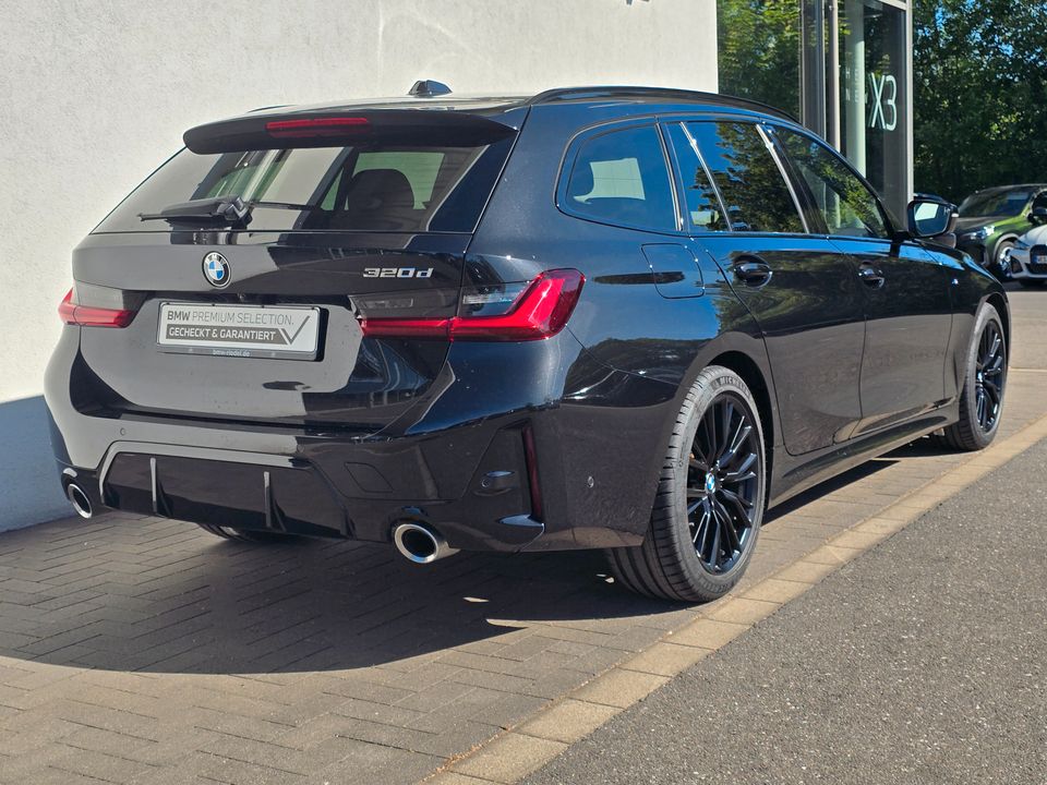 BMW 320 2024 г. Чёрный, пробег 28899 км