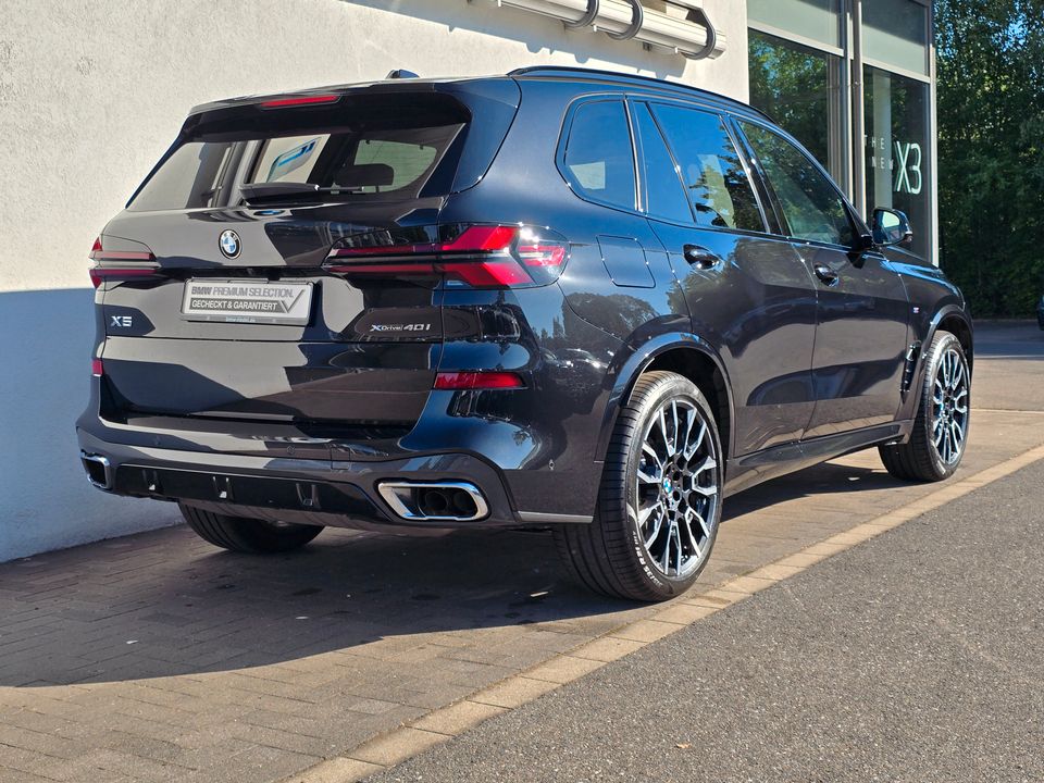 BMW X5 2025 г. Чёрный, пробег 25499 км