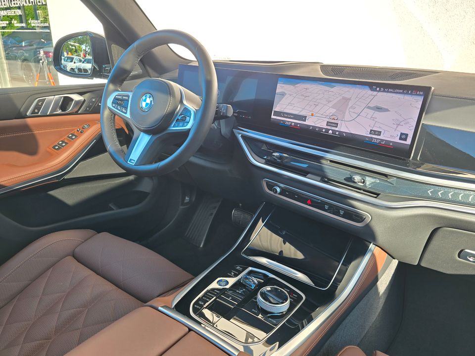 BMW X5 2025 г. Чёрный, пробег 25499 км