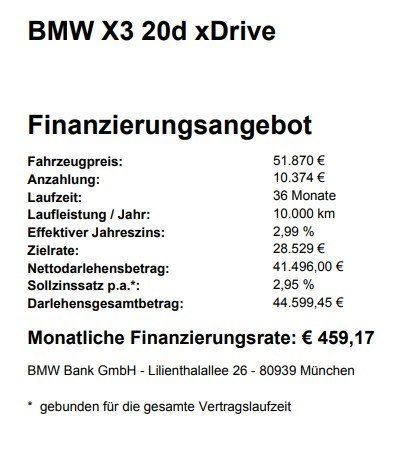 BMW X3 2026 г. Серый, пробег 17700 км