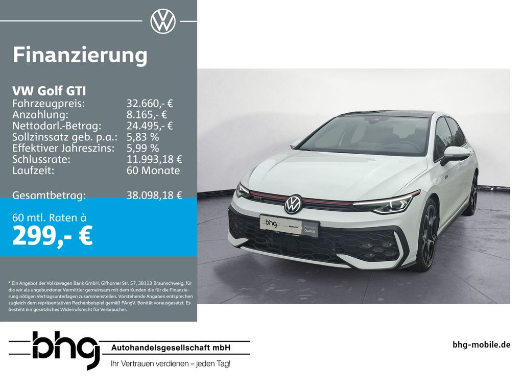 Volkswagen Golf 2024 г. Белый, пробег 22420 км