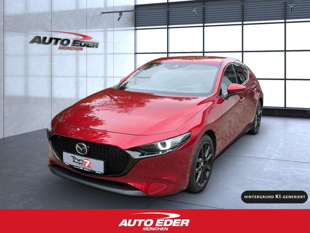Mazda 3 2022 г. Красный, пробег 51714 км