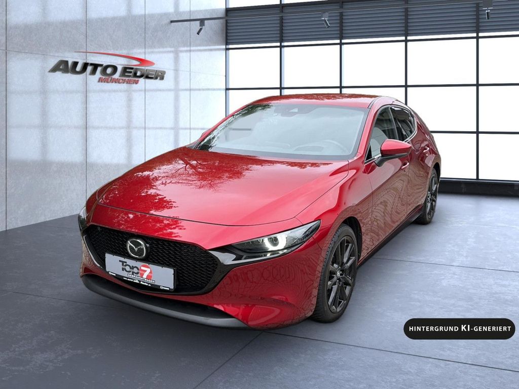 Mazda 3 2022 г. Красный, пробег 51714 км