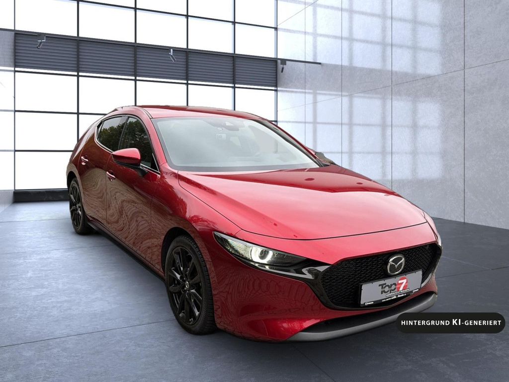 Mazda 3 2022 г. Красный, пробег 51714 км