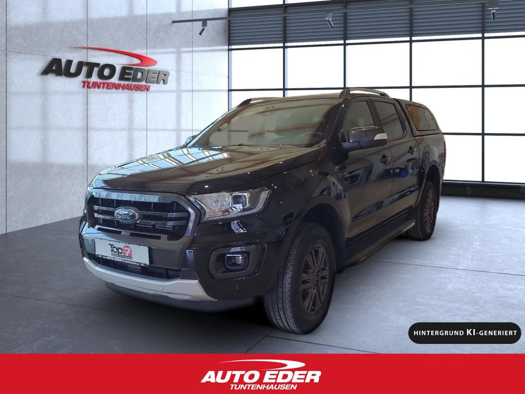 Ford Ranger 2022 г. Чёрный, пробег 39350 км