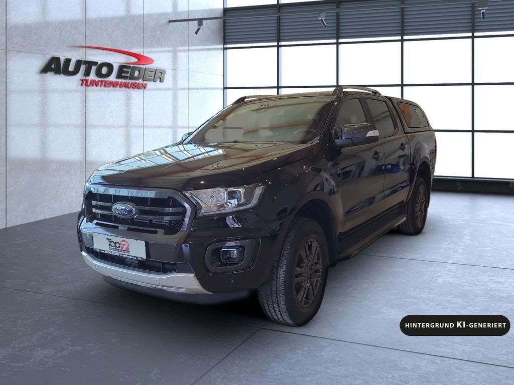 Ford Ranger 2022 г. Чёрный, пробег 39350 км