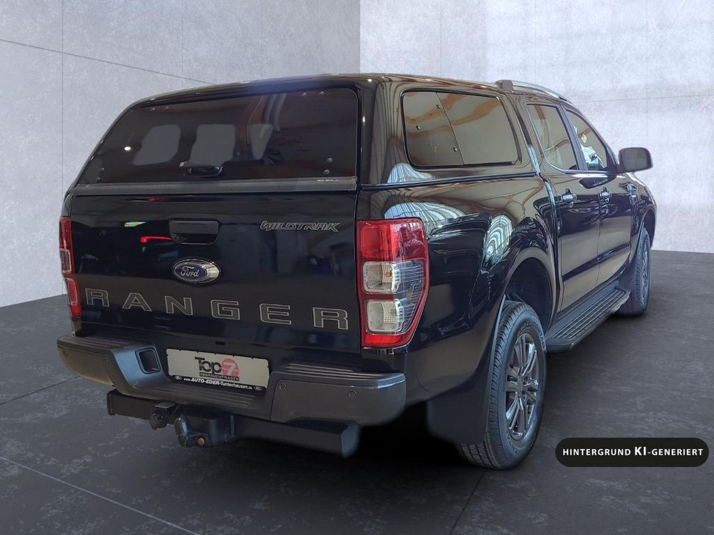 Ford Ranger 2022 г. Чёрный, пробег 39350 км