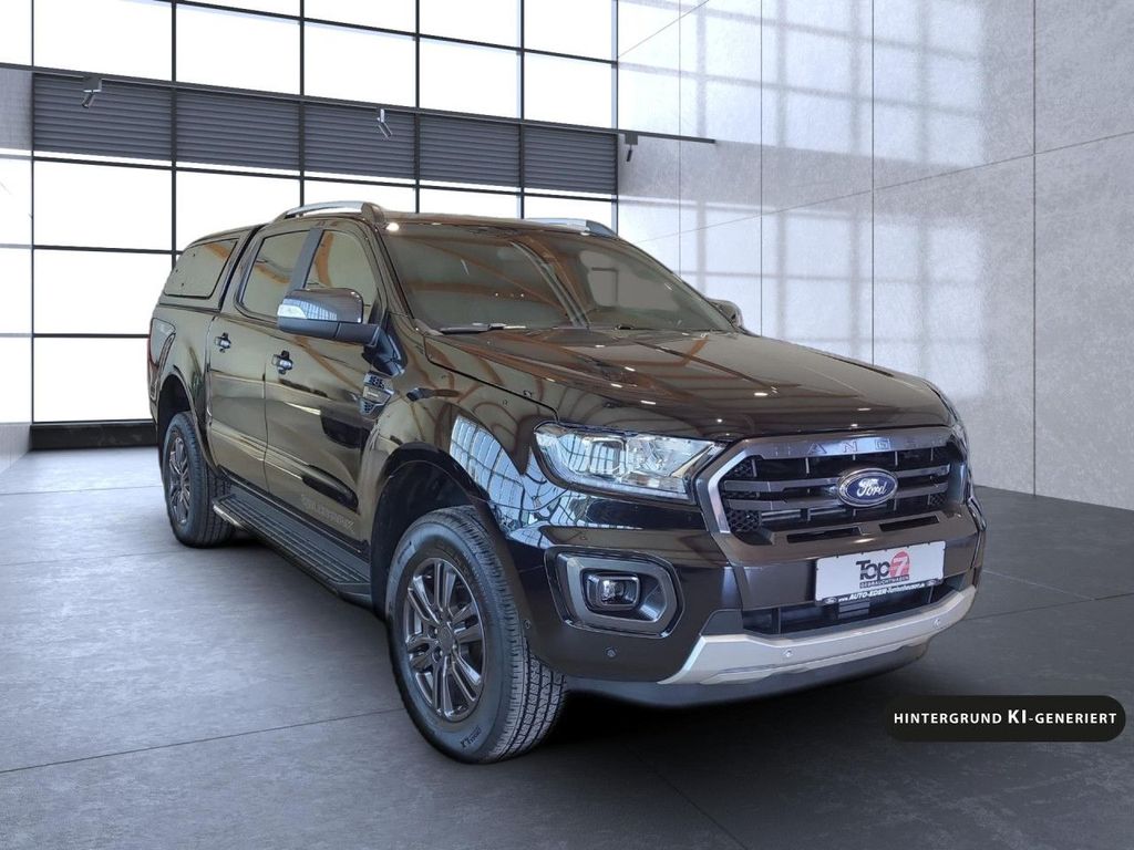Ford Ranger 2022 г. Чёрный, пробег 39350 км