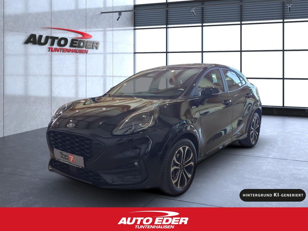 Ford Puma 2022 г. Чёрный, пробег 46250 км
