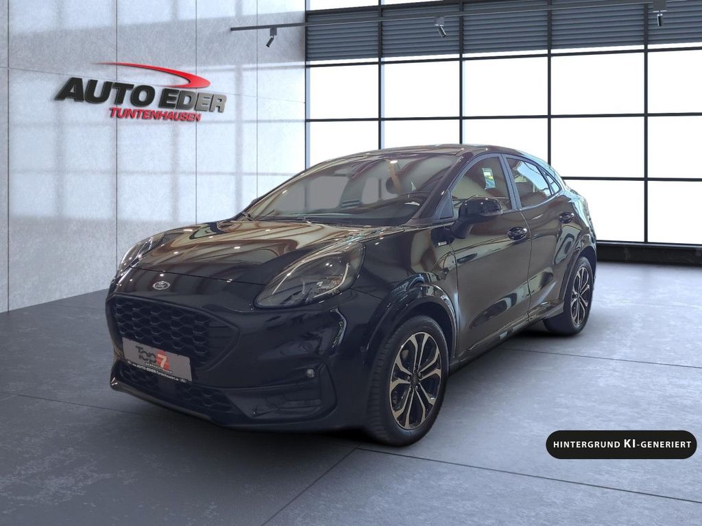 Ford Puma 2022 г. Чёрный, пробег 46250 км