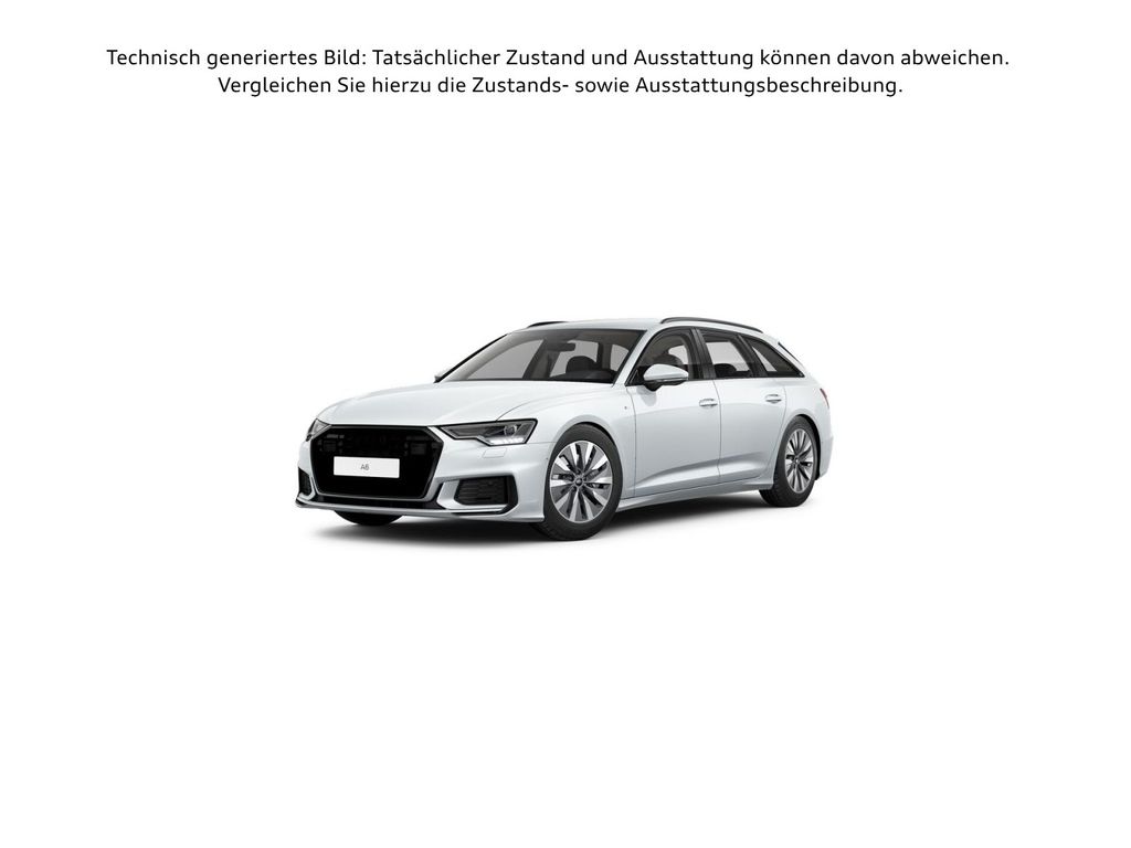 Audi A6 2023 г. Белый, пробег 35830 км