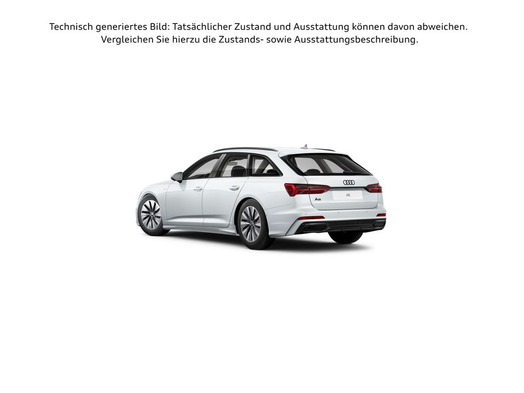 Audi A6 2023 г. Белый, пробег 35830 км