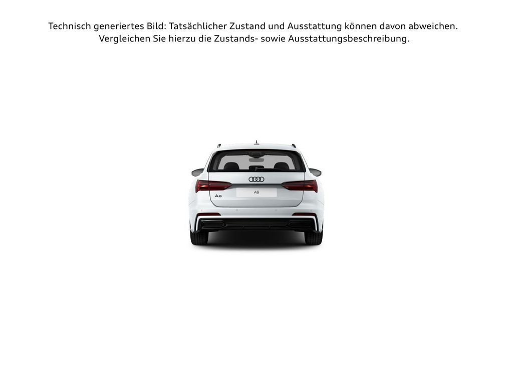 Audi A6 2023 г. Белый, пробег 35830 км