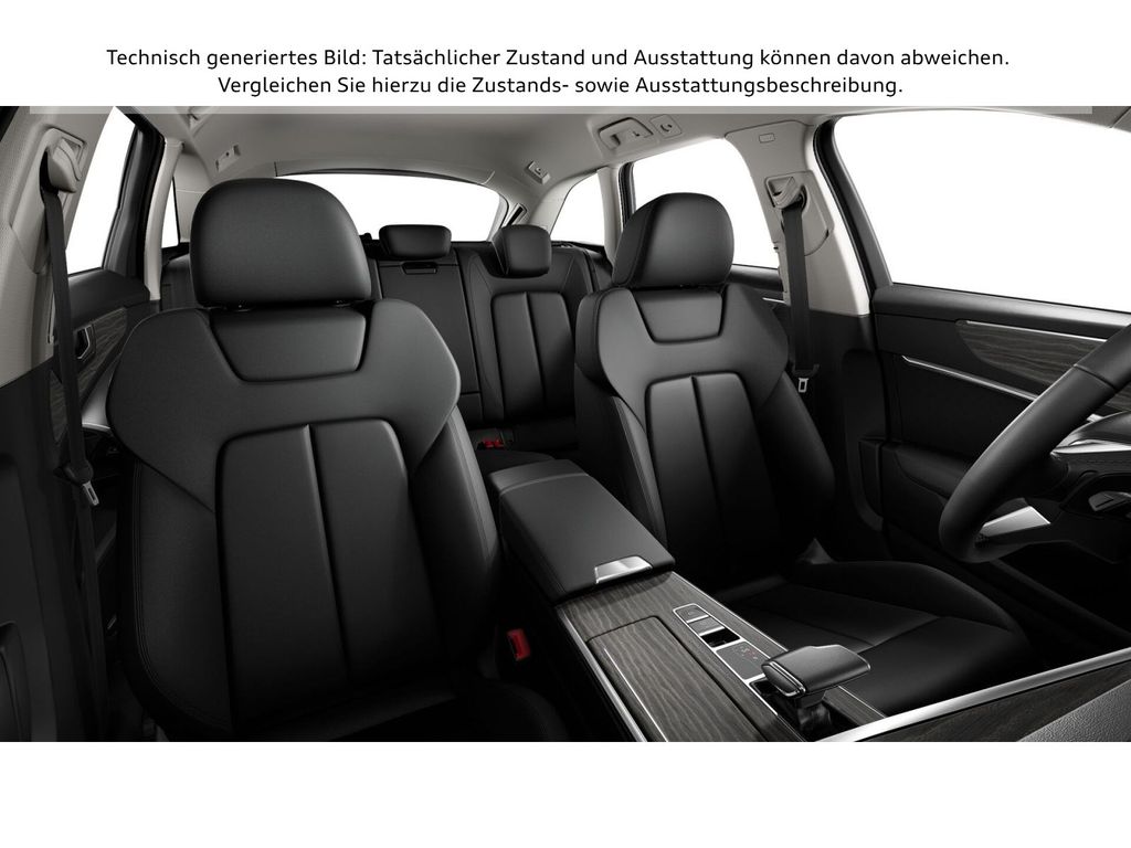 Audi A6 2023 г. Белый, пробег 35830 км