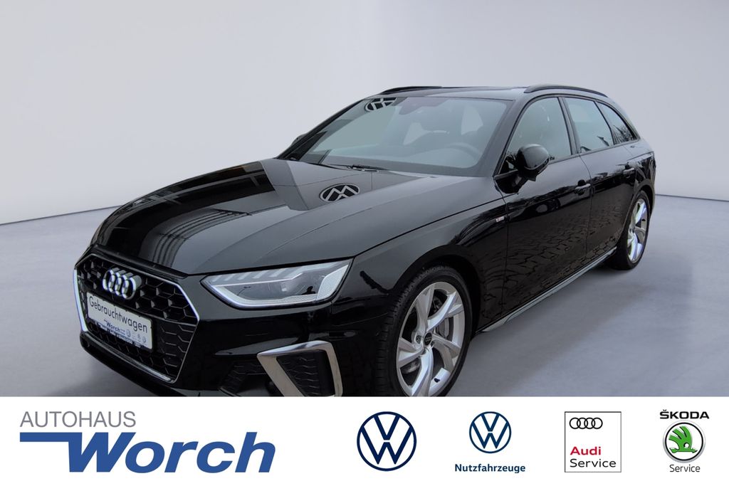 Audi A4 2023 г. Чёрный, пробег 23031 км