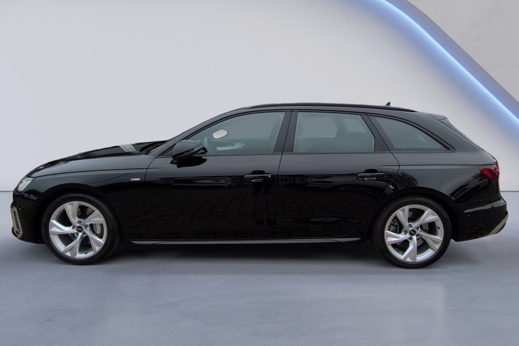 Audi A4 2023 г. Чёрный, пробег 23031 км
