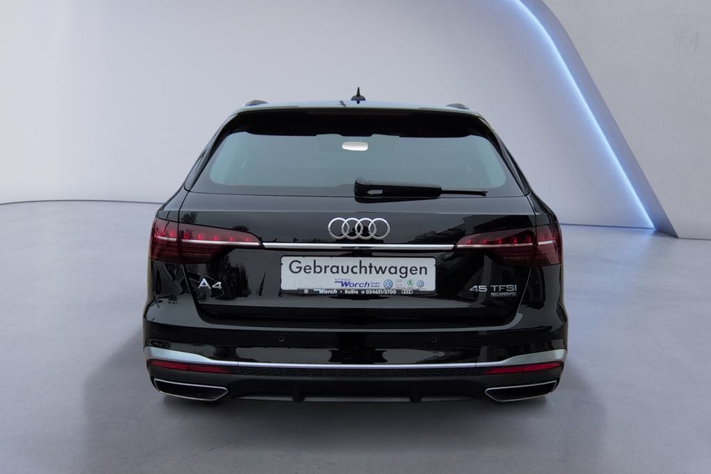Audi A4 2023 г. Чёрный, пробег 23031 км