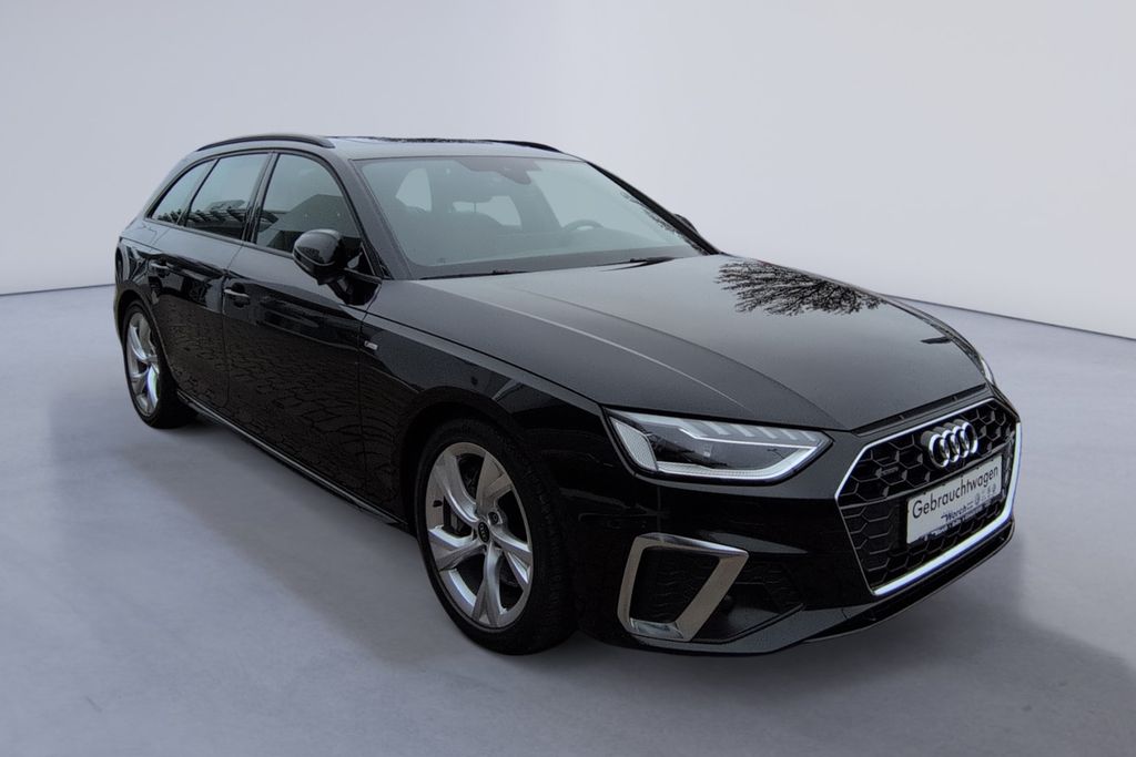 Audi A4 2023 г. Чёрный, пробег 23031 км