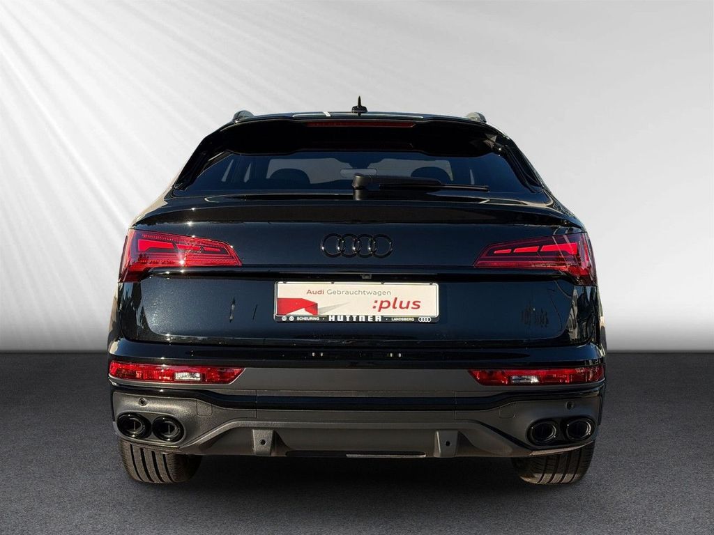 Audi Q5 2023 г. Чёрный, пробег 34244 км