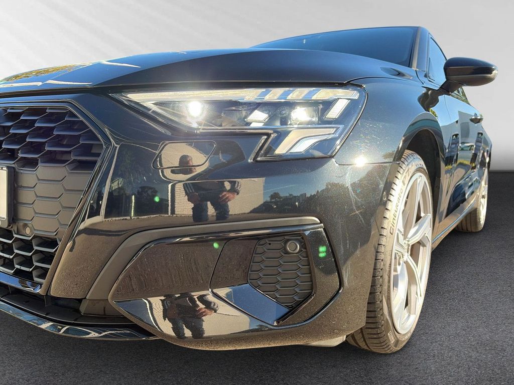 Audi A3 2023 г. Чёрный, пробег 56631 км