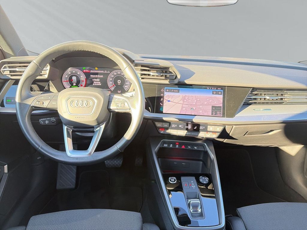 Audi A3 2023 г. Чёрный, пробег 56631 км