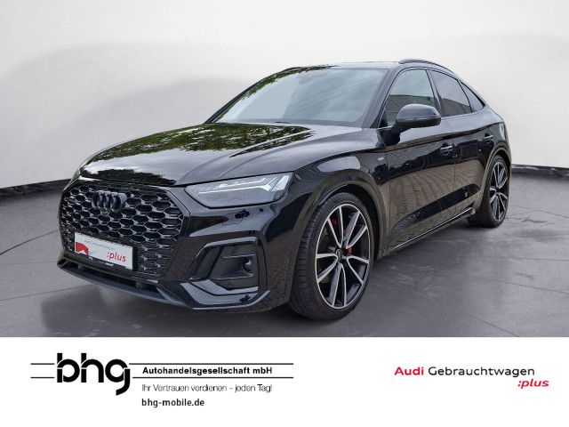 Audi Q5 2023 г. Чёрный, пробег 33777 км