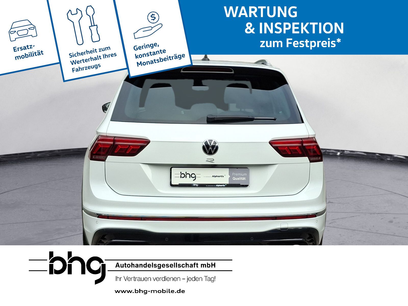 Volkswagen Tiguan 2022 г. Белый, пробег 42257 км