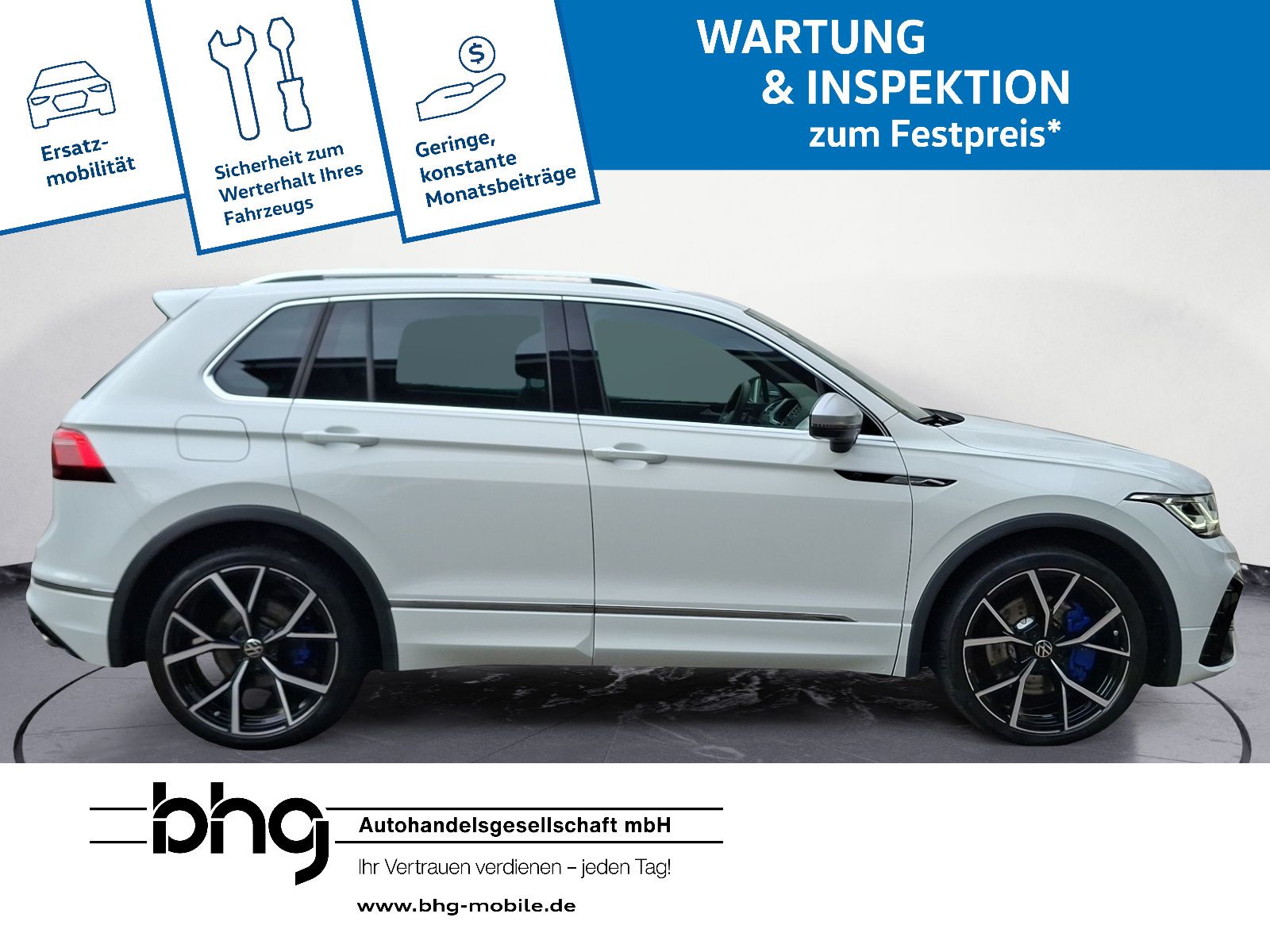 Volkswagen Tiguan 2022 г. Белый, пробег 42257 км