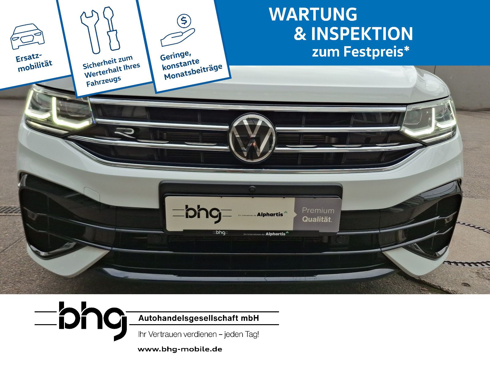 Volkswagen Tiguan 2022 г. Белый, пробег 42257 км