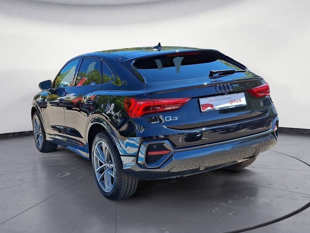 Audi Q3 2024 г. Чёрный, пробег 53225 км
