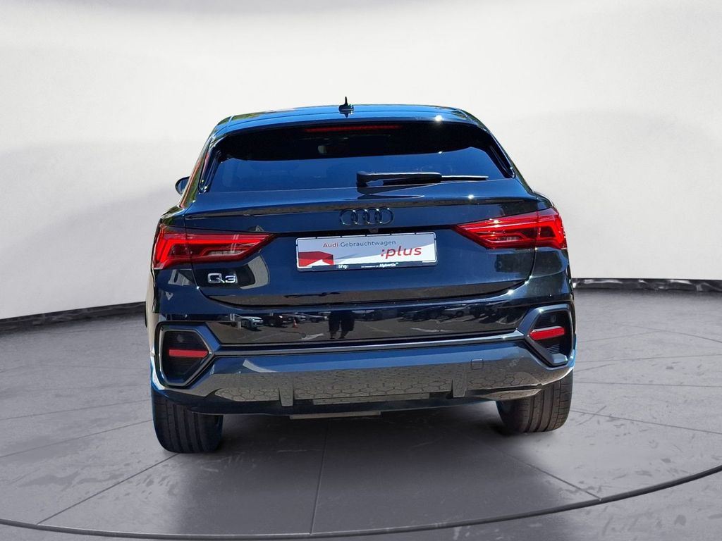 Audi Q3 2024 г. Чёрный, пробег 53225 км