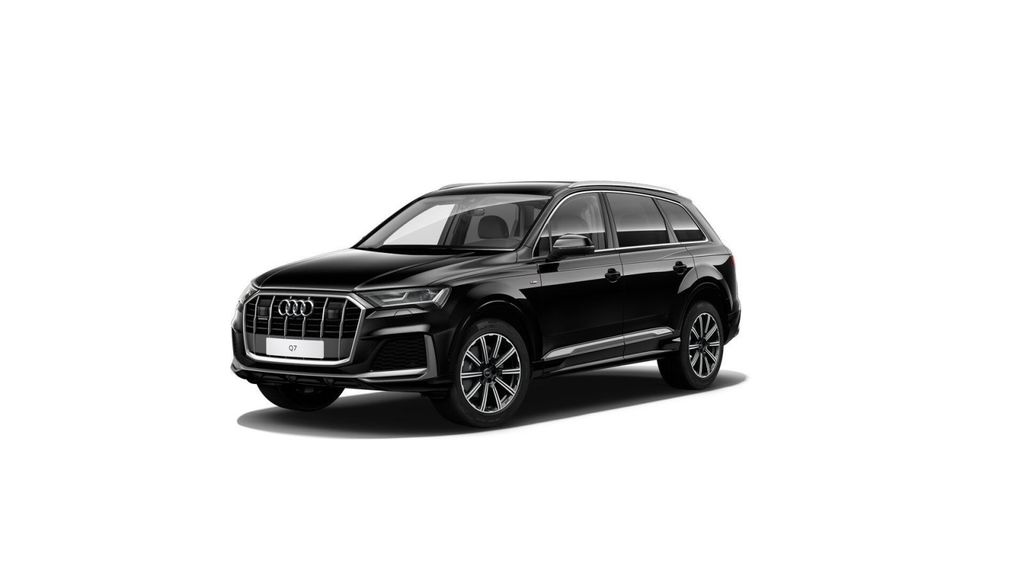Audi Q7 2022 г. Чёрный, пробег 32034 км
