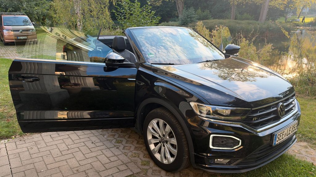 Volkswagen T-Roc 2021 г. Чёрный, пробег 47500 км