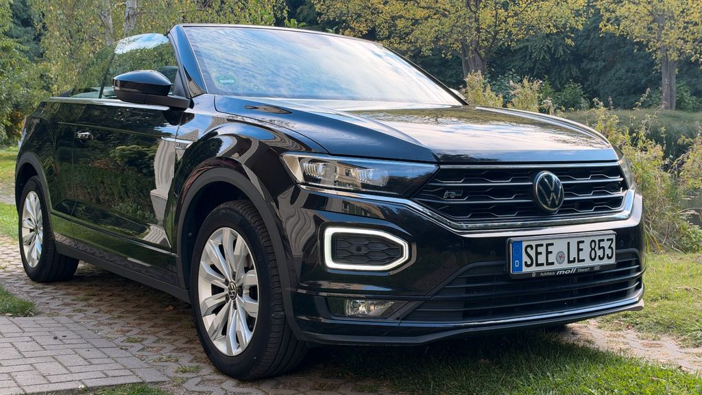 Volkswagen T-Roc 2021 г. Чёрный, пробег 47500 км