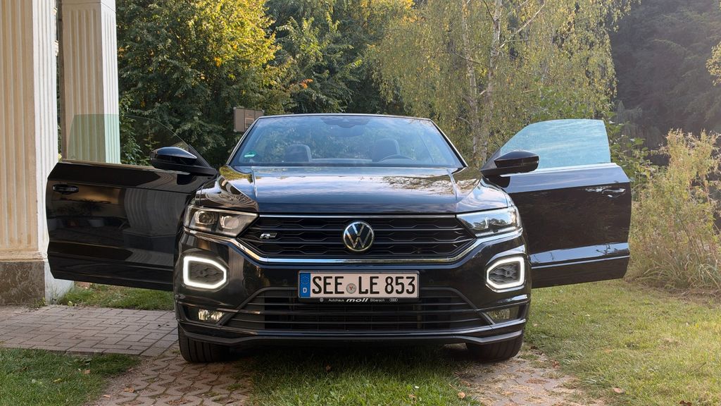Volkswagen T-Roc 2021 г. Чёрный, пробег 47500 км
