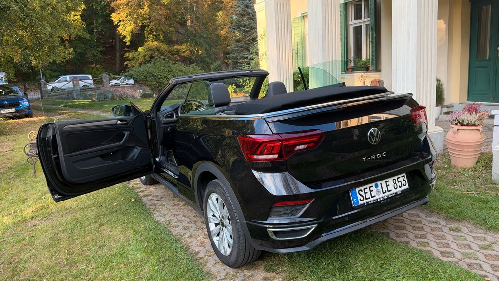 Volkswagen T-Roc 2021 г. Чёрный, пробег 47500 км