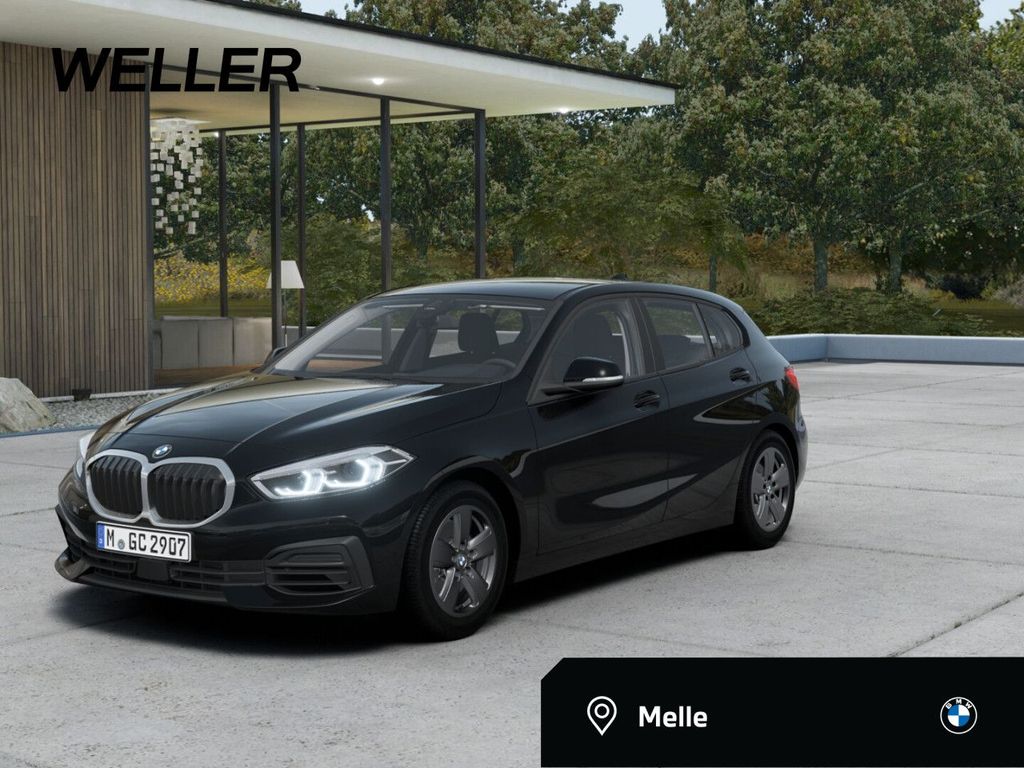 BMW 118 2023 г. Чёрный, пробег 56675 км