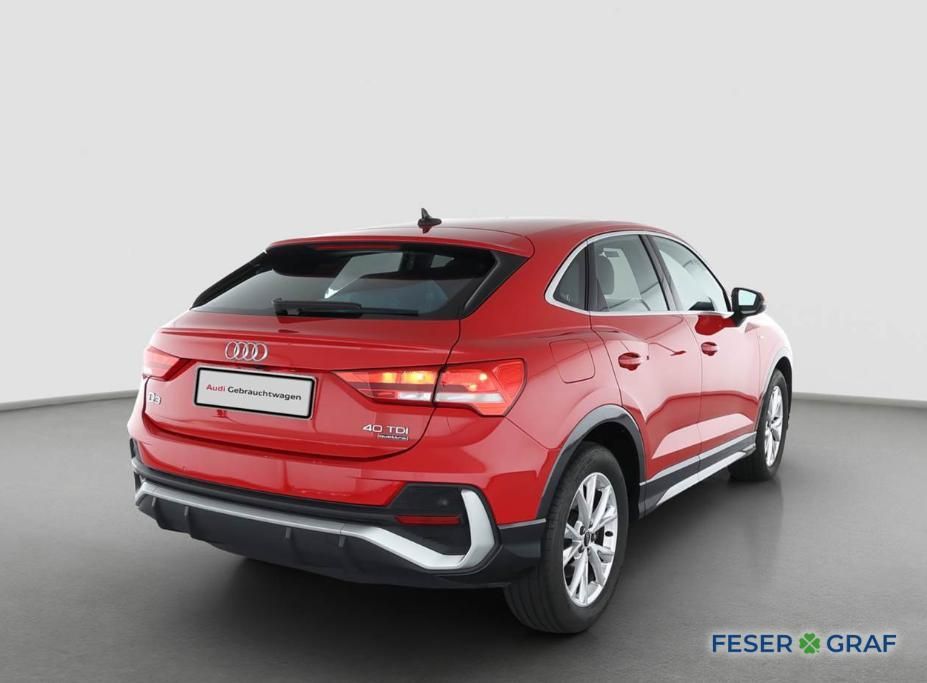 Audi Q3 2025 г. Красный, пробег 29812 км