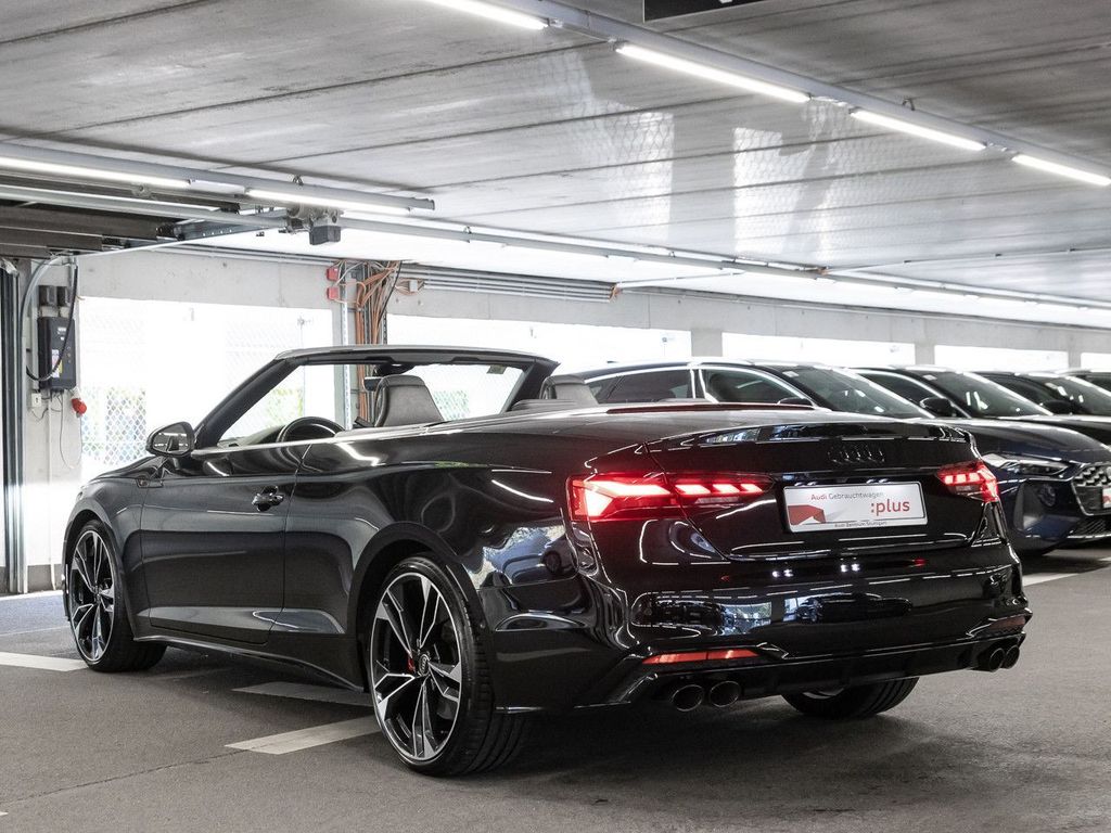 Audi S5 2023 г. Чёрный, пробег 34645 км