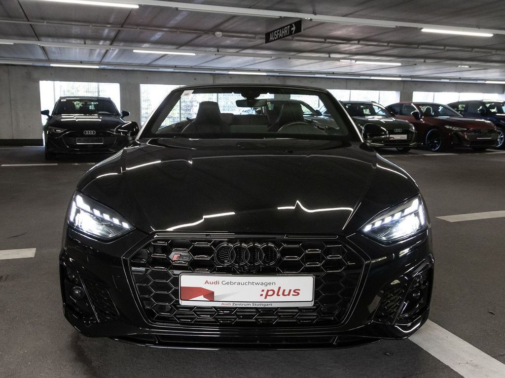 Audi S5 2023 г. Чёрный, пробег 34645 км