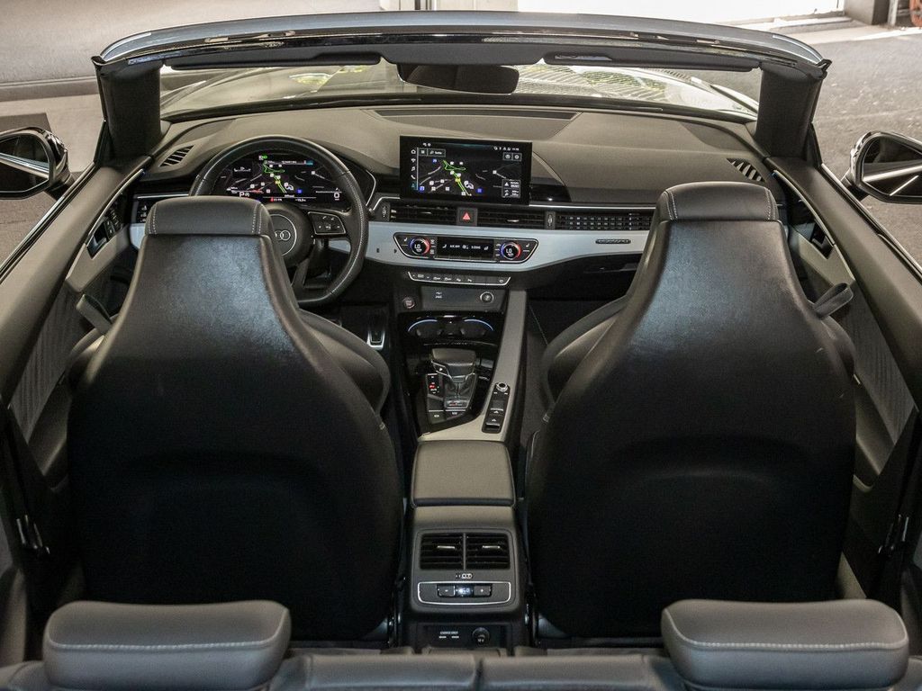 Audi S5 2023 г. Чёрный, пробег 34645 км
