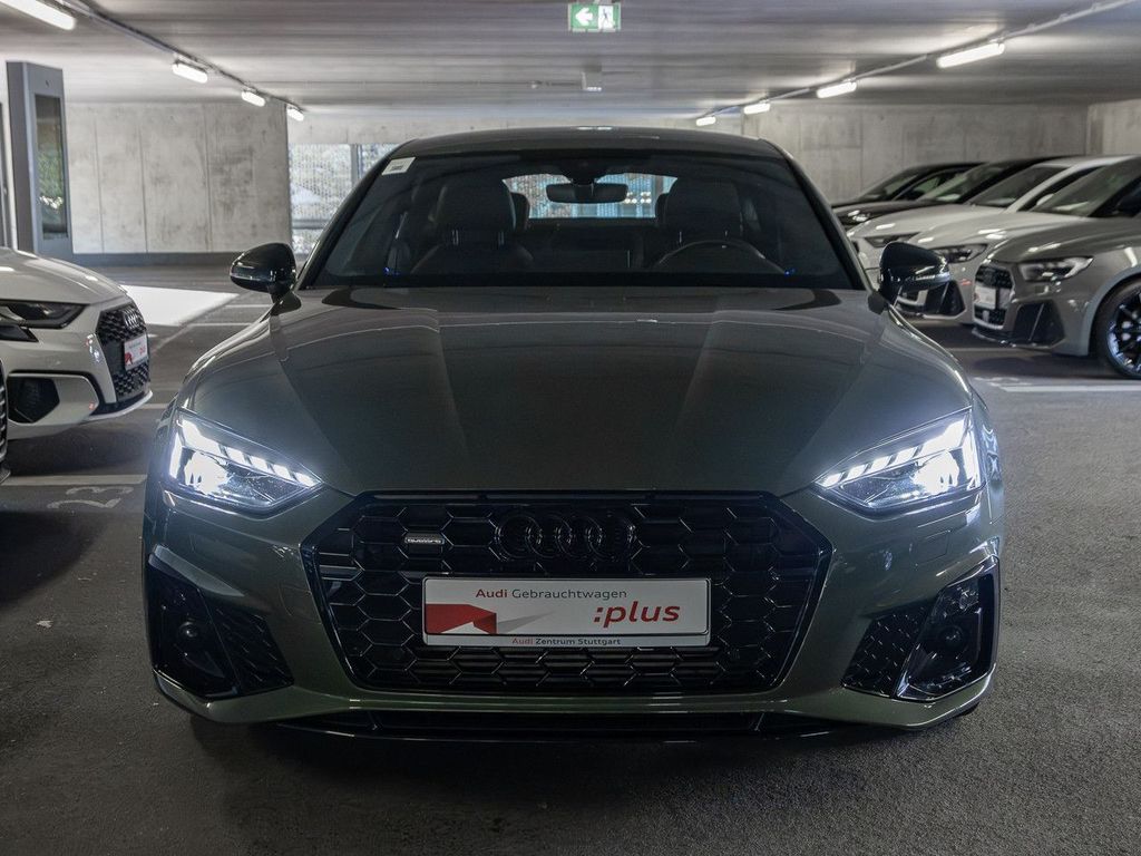 Audi A5 2023 г. Зелёный, пробег 45312 км