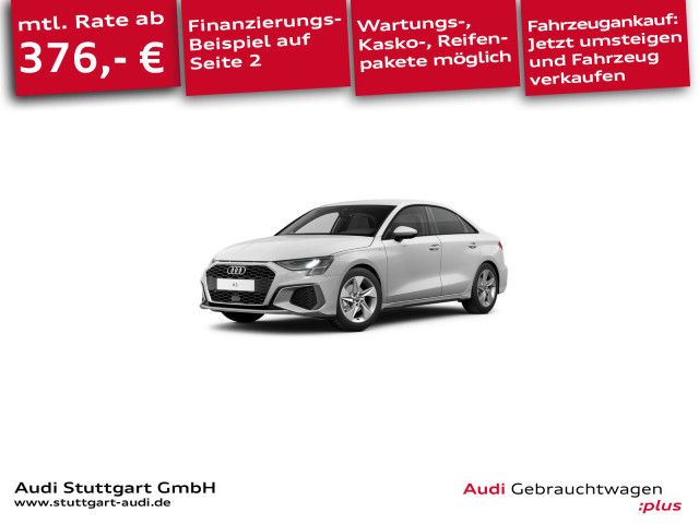 Audi A3 2023 г. Белый, пробег 22047 км