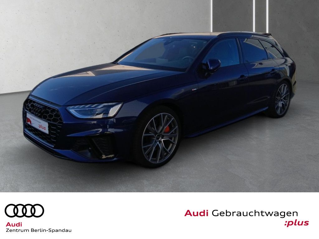 Audi A4 2023 г. Синий, пробег 50028 км