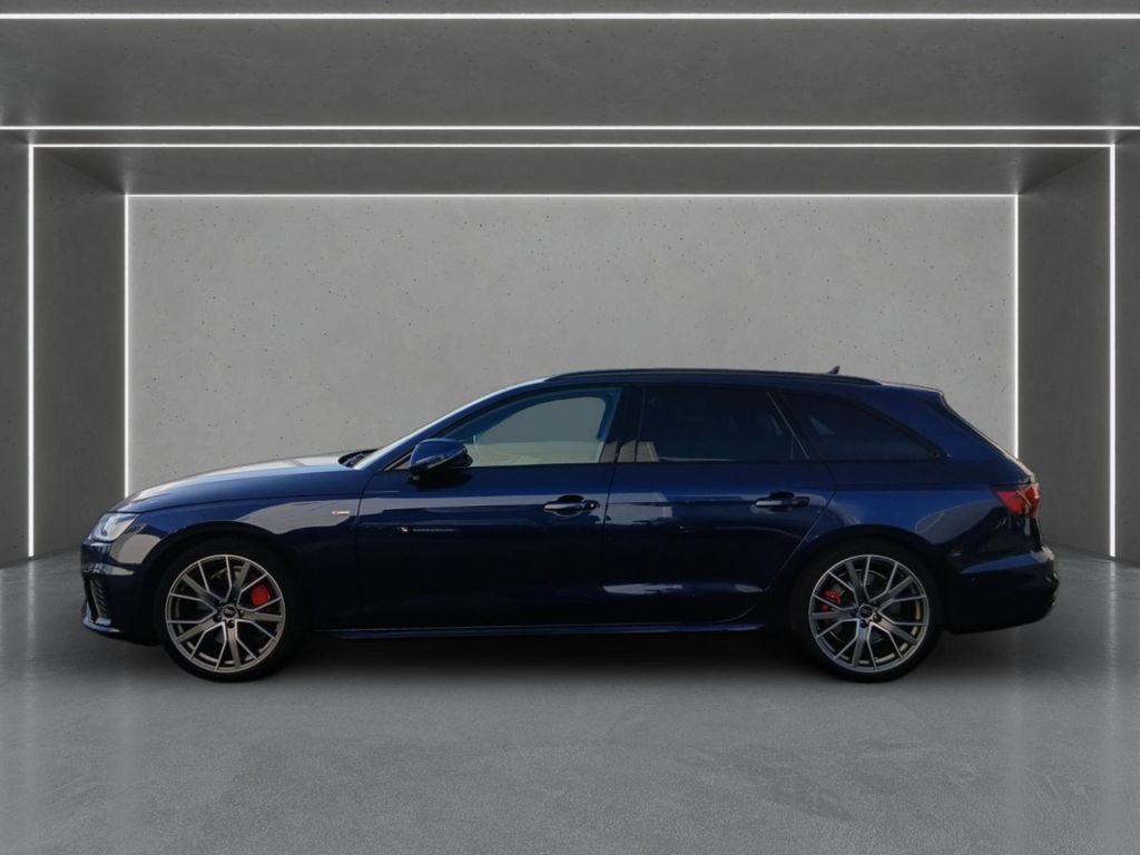 Audi A4 2023 г. Синий, пробег 50028 км