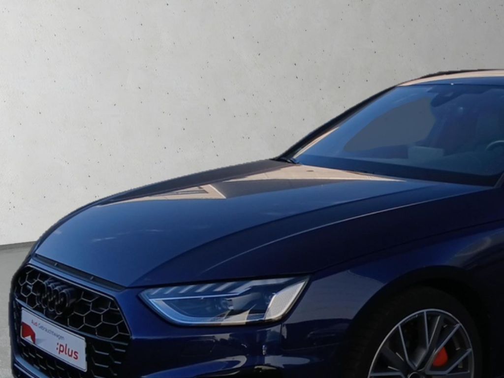 Audi A4 2023 г. Синий, пробег 50028 км