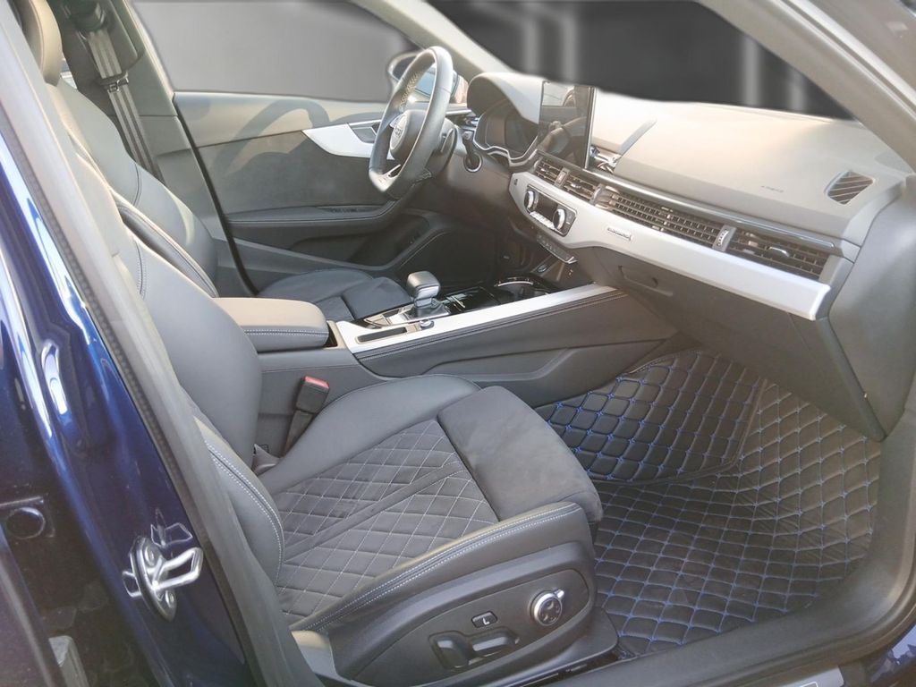 Audi A4 2023 г. Синий, пробег 50028 км