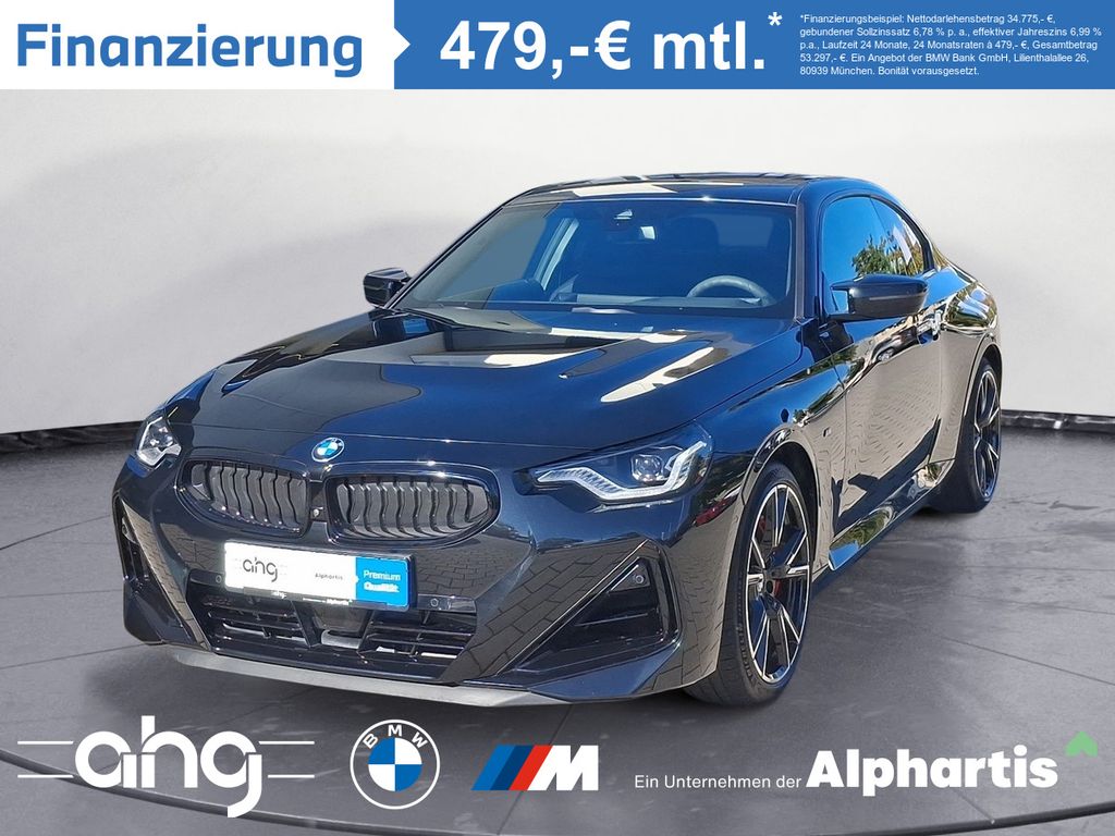 BMW M240I 2023 г. Чёрный, пробег 17687 км