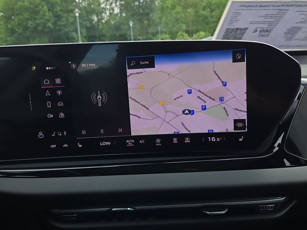 Audi A6 2025 г. Чёрный, пробег 29226 км